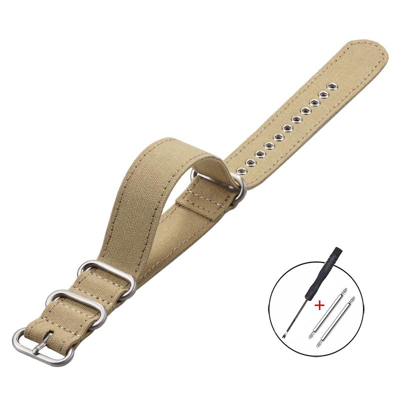 Ballistic Nylon Watchband for Omega Strap 18mm 20mm 22mm 24mm Army Sport Bracelet Belt Accessories Men&women Ring Buckle Bands