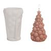 Elk Christmas Candle Mold Christmas Tree Plaster Mold Candle Making Tools  Festival Decorations