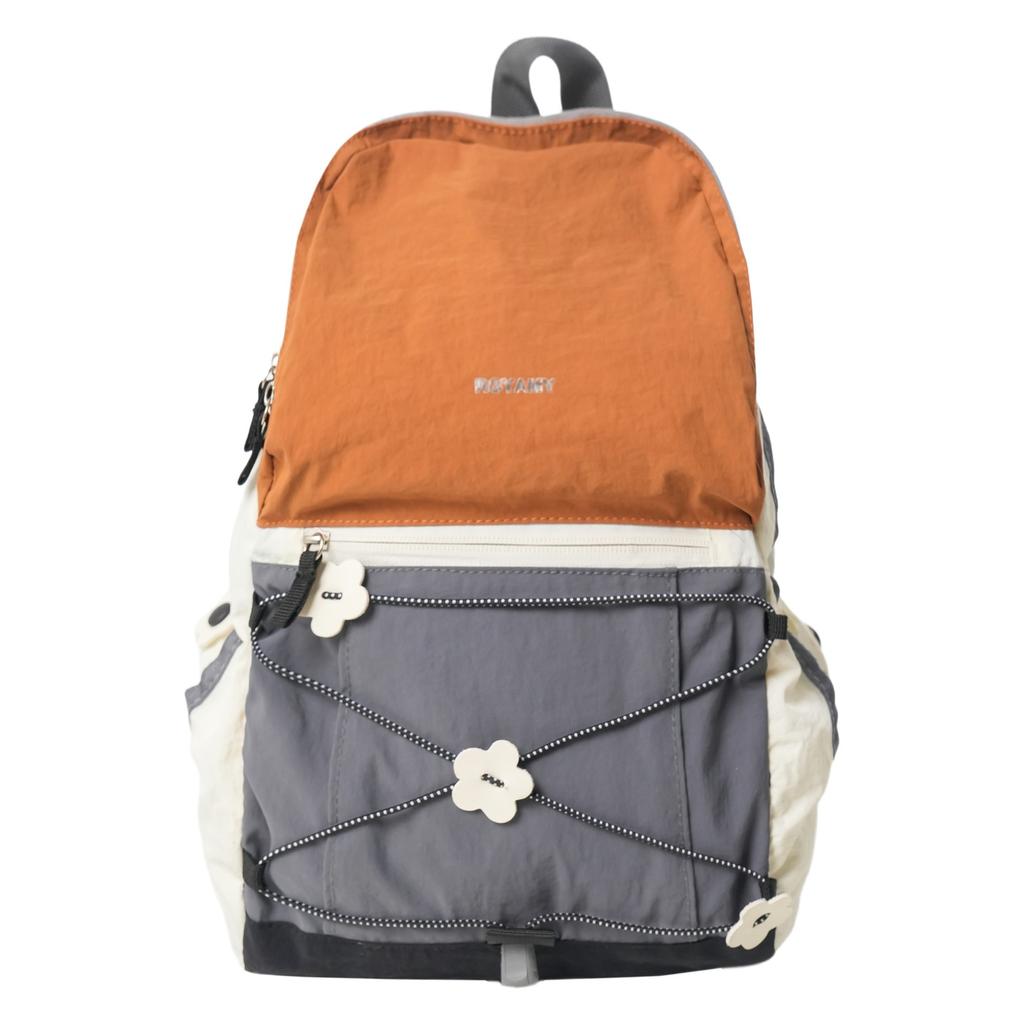 Schoolbag Small backpack Splicing Contrast color Picnic bag Outdoor sports backpack Light commuter bag Student small schoolbag