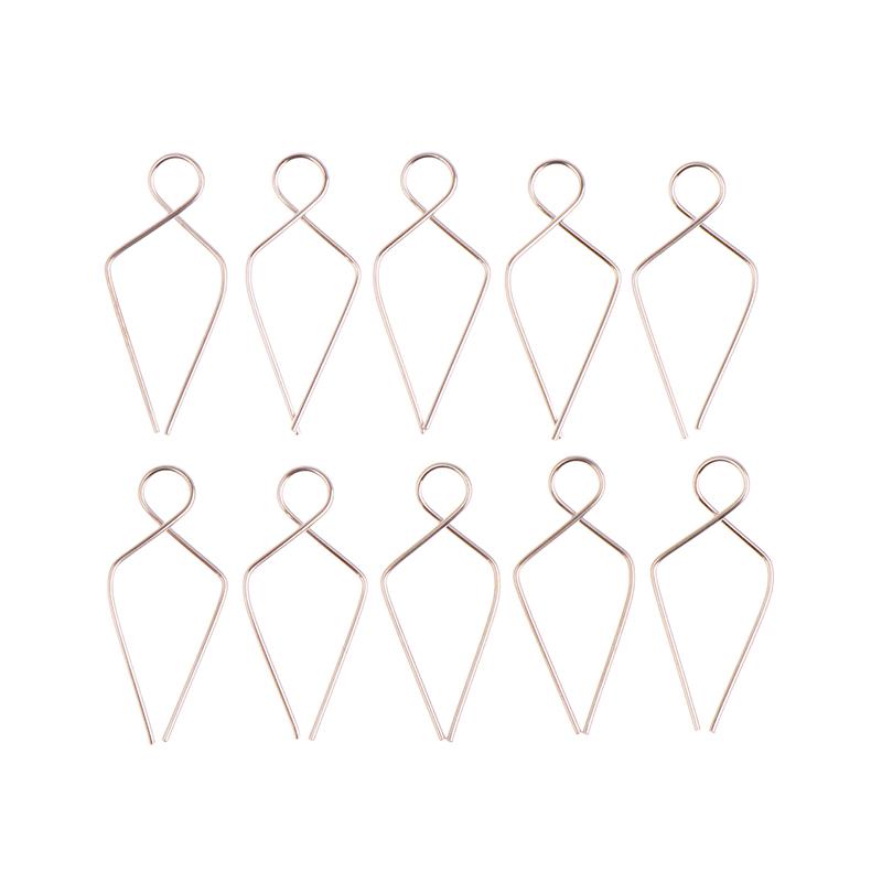 100Pcs/Lot Metal Hooks Steel Beads Connectors Chandelier  Pins Lighting  Accessories