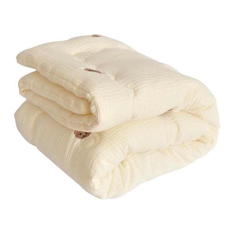 Mling Baby Embroidered Muslin Blanket