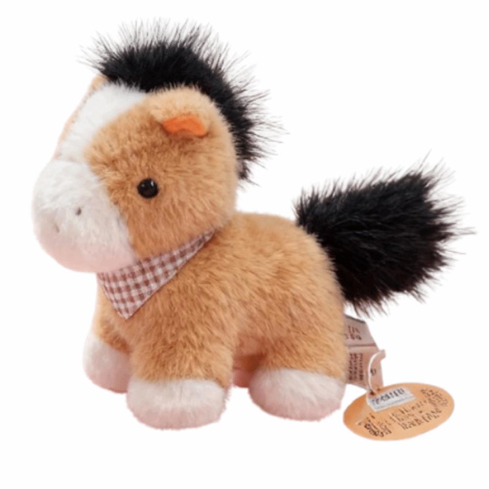 Fluffy Horse Stuffed Animal Horse Soft Plush Toy Doll Zodiac Horse Plush Toy  Chinese Zodiac