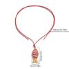 Handmade Casual Beach Jewelry Accessory Artistic Crafted Surfer Neckwear Adjustable Neck Chain Jewelry with Fish Pendant