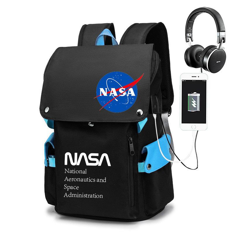 NASA Studentu Mugursoma Vīriešiem Sievietēm Pretaizdzīšanas