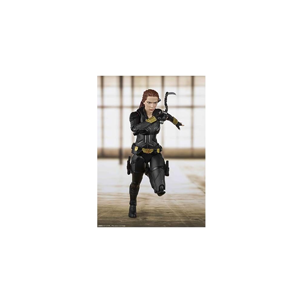 TAMASHII NATIONS S.H. Figuarts Marvel Black Widow 145mm Action Figure ABS PVC Painted Poseable Collectible