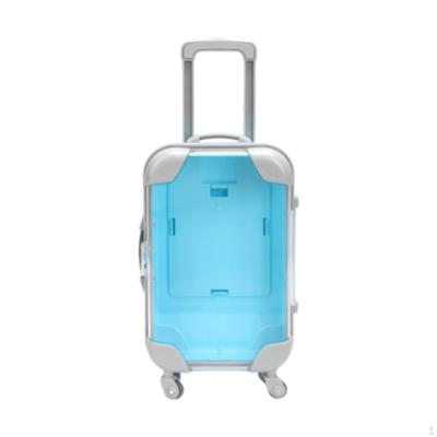 Compact Dollhouse Suitcase for Eyelash Storage And Miniature Dolls