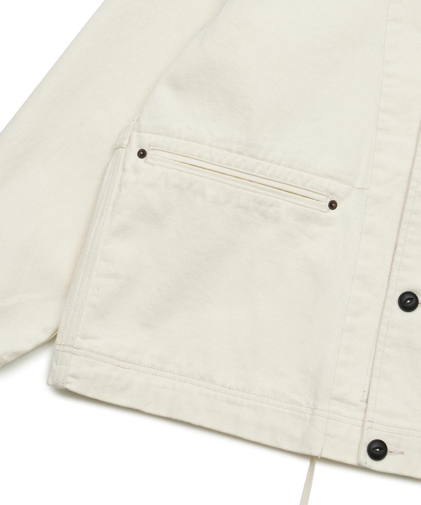 Murra Salt Denim Blouson _ Cream