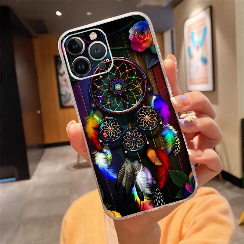 Phone Case For Iphone 17 Pro Max Air 16 15 14 13 Pro Max 15 16 Pro 15Plus Dream Catcher