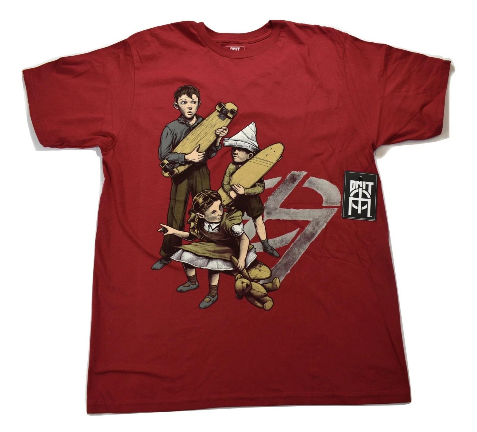 Omit Mens War Bound Red Tee Shirt New L 3XL