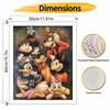 Disney Mickey Mouse and Friends Digital Oil Painting Art Painting Kit Manual Diy Painting for Home Decorations