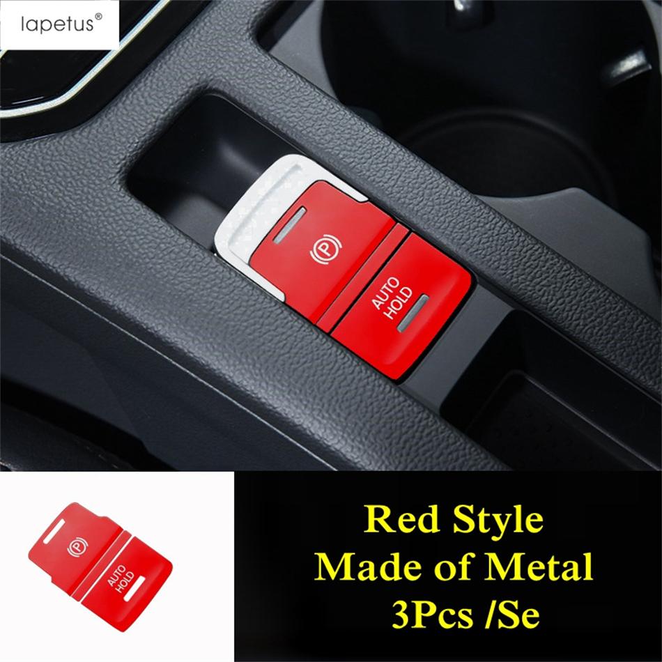 Electronic Handbrake Parking Auto P Button Sequin Cover Accessories For Volkswagen Arteon 2018 - 2024 / Passat B8 2016 - 2024