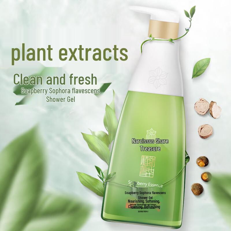 

Ya Bao Sapindus Sophora Shower Gel