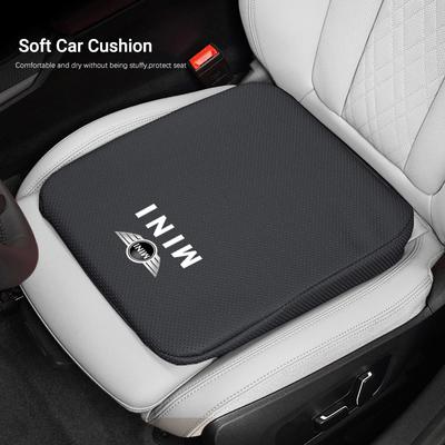 AAFF1 Car Protection Cushion Breathable Nappa Leather Pad For MINI Cooper R56 F56 R50 JCW Cabrio Aceman Countryman Clubman Coupe