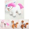Pony Animal Plush Toy Keyring Featuring Short Plush Material For Gift Giving
