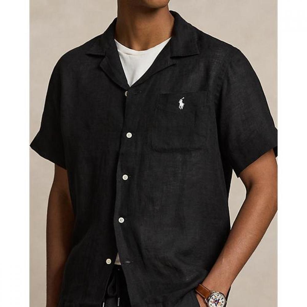 Polo Ralph Lauren Men S claSSic Fit Linen Camp Shirt Mnpowov1n821009001