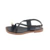 2024 Women's High-End French Toe-Loop Sandals: Stylish Summer Flats