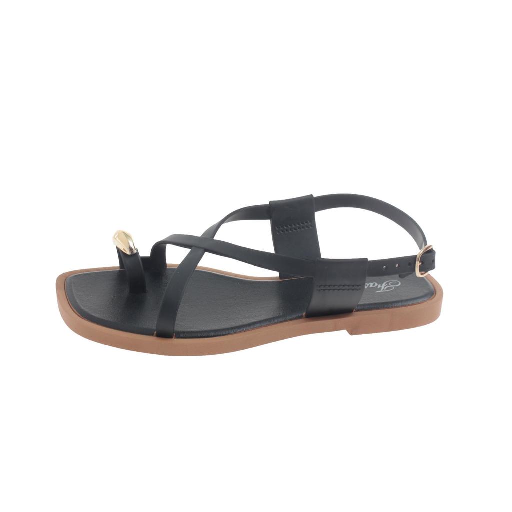 2024 Women's High-End French Toe-Loop Sandals: Stylish Summer Flats