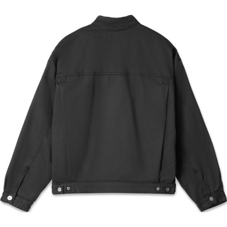 Levis Silver Label Solid Color Comfortable Loose Fit Long Sleeve Jacket Men Jacket Smoke-Gray A7306-0001