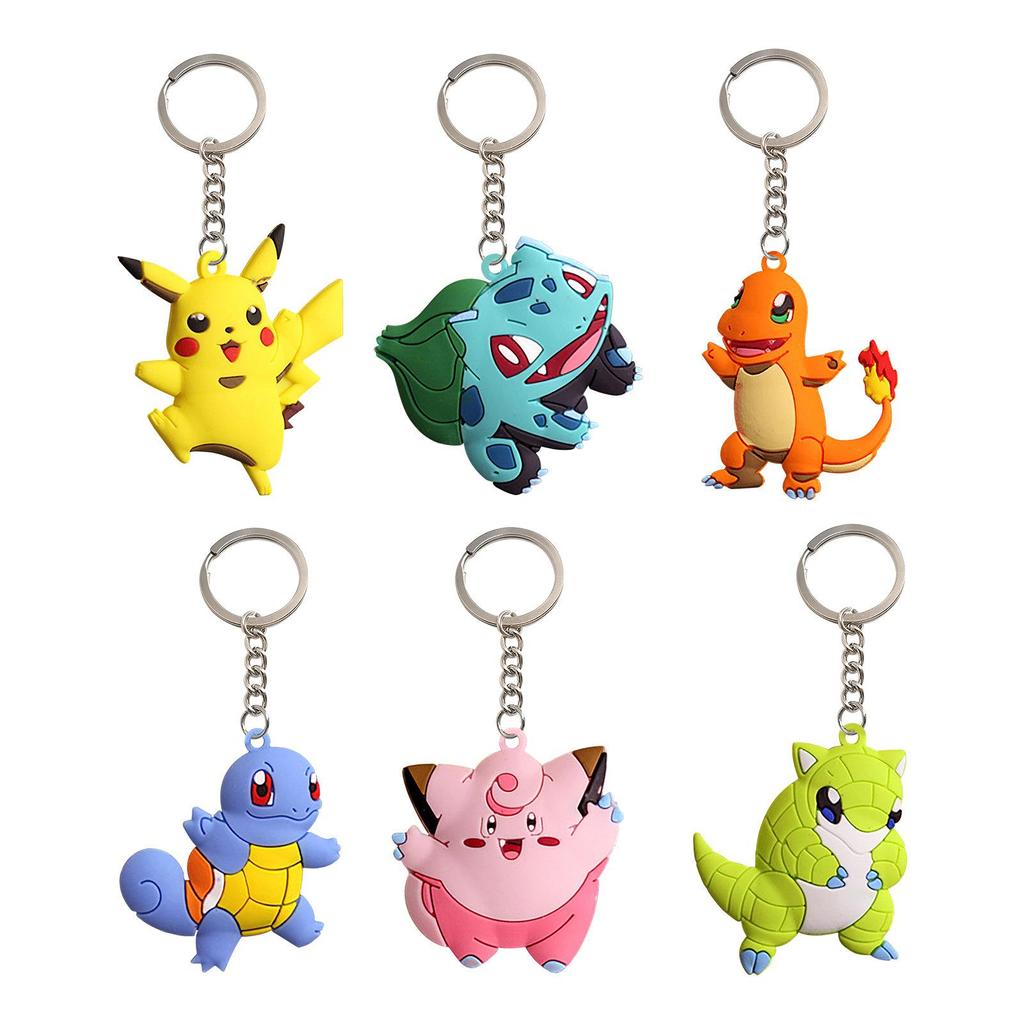Cheap Pikachu Backpack KeychainCute Animal KeychainKeychain for