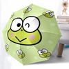 1pc Automatic Opening Umbrella with Frog Face Design - Portable Folding Design, 8-Bone Iron Frame, Outdoor Use, Perfect Gift for Fans, Travelers, Dail