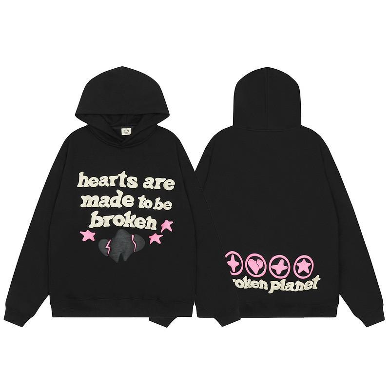 Mens Oversized Hooded Sweatshirt With Fleece Lining Streetwear Cotton Pullover Winter Casual Wear