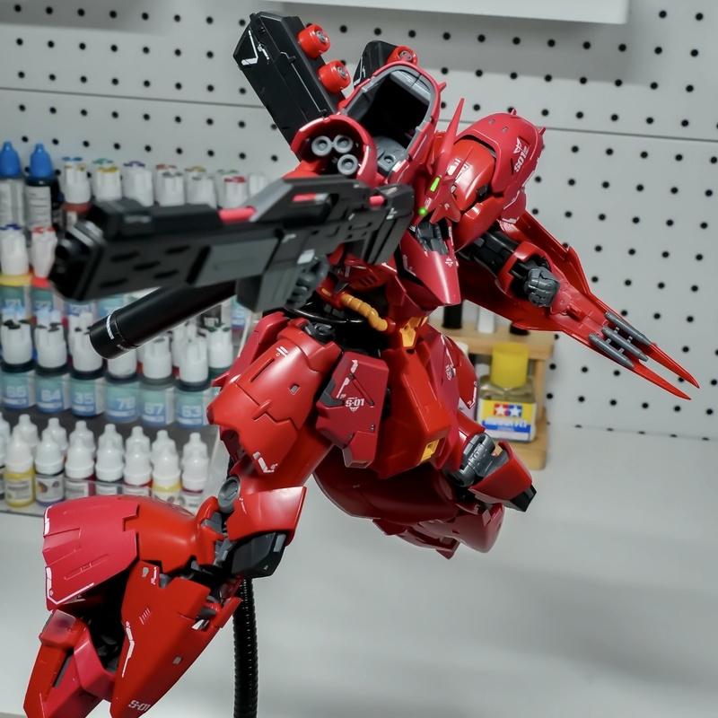 Gao Gao Modell Rg 1/144 Sazabi Bausatz Actionfiguren Plastikmodell Spielzeug Kommt mit Wasserschiebebildern Unterstützt Sammeln Geschenke