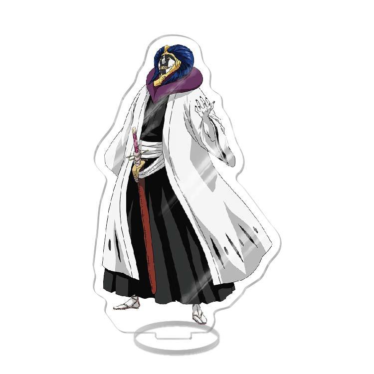 Hot Anime Bleach Figure Kurosaki Ichigo Urahara Kisuke Aizen Sousuke Cosplay Acrylic Stand Model Plate Desk Decor Standing Sign