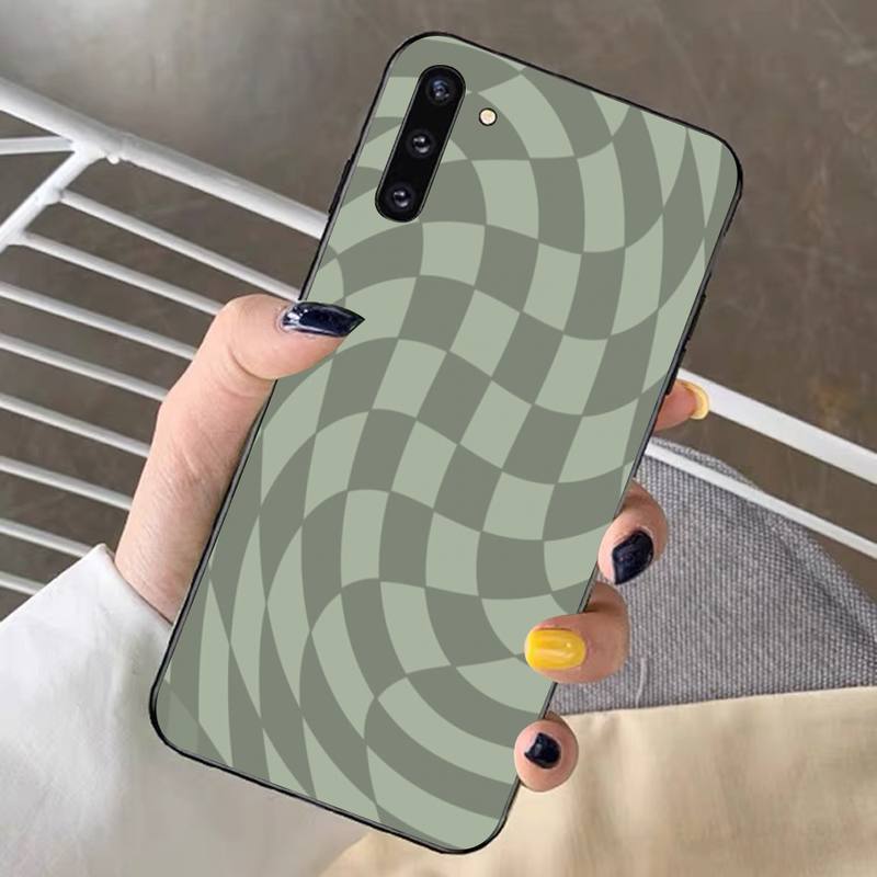 crazy checkers Phone Case for Samsung Note 5 7 8 9 10 20 pro plus lite ultra A21 12 72