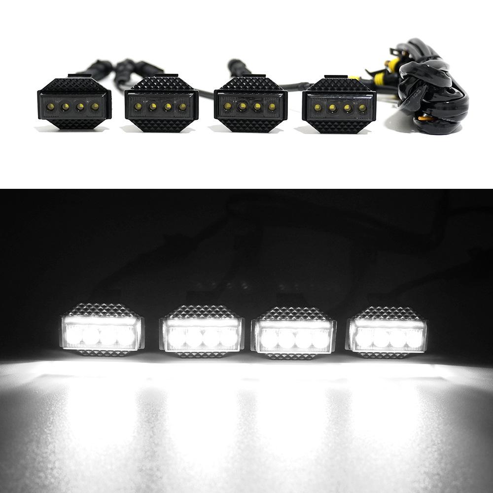 Toyota Tundra TRD Kühlergrill Lichter (2018-2021) - Gelbe Leuchten für den Kühlergrill