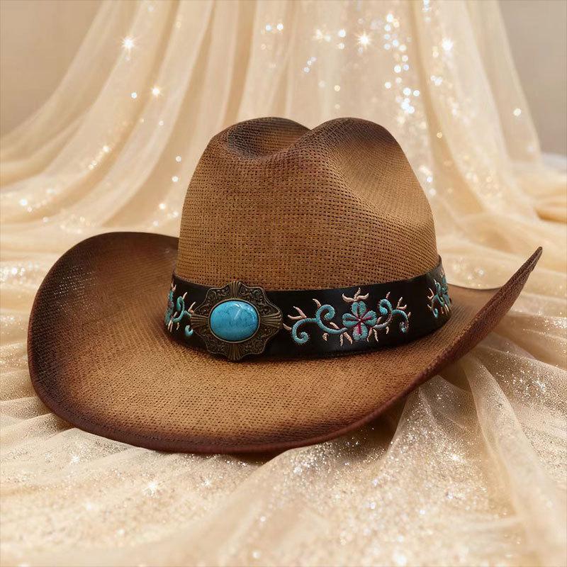 Tribal Ethnic Style Earrings, Hat Circumference, Western Cowboy Hat, Bull Head Decoration, Top Hat, Straw Hat, Hat Belt, Accessories.