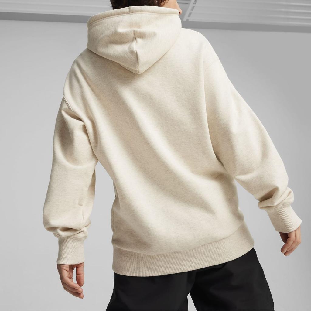 Puma Vintage Loose Fit Hooded Pullover Sweatshirt Unisex Sweatshirt Beige 624376-90