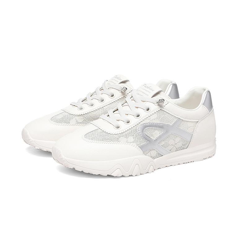 Sportschuhe für Damen Frühling Neu Flachsohlige Lässige Damen Vielseitige Leichte Innenhöhe Trainingsschuhe