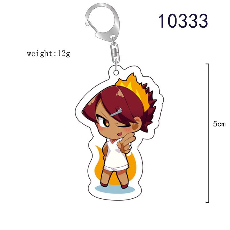 "Komi Can't Communicate" Pendant Keychain - Creative Acrylic Gift