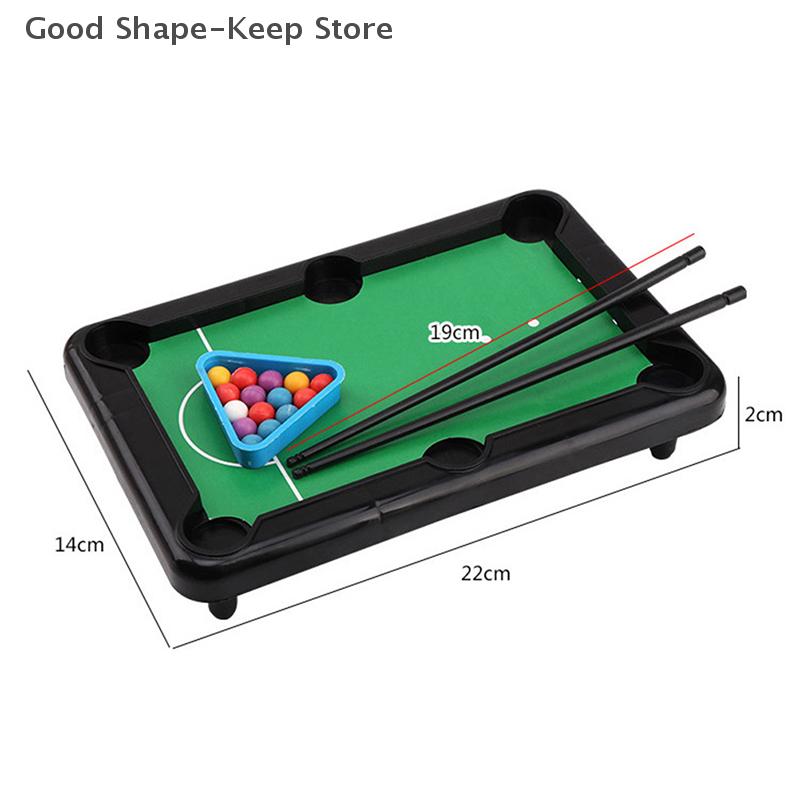 Billiards Mini Desktop Pool Table Snooker Toy Game Set Parent-Child Interaction Children's Simulated Billiard Puzzle Props Toy