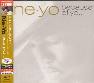 CD NE-YO, JAY-Z; JENNIFER HUDSON - Because of You (Limited Time Specia UICD9028 Def Jam Recordi 2007 Japan Obi Rap & Hip-Hop/R&B