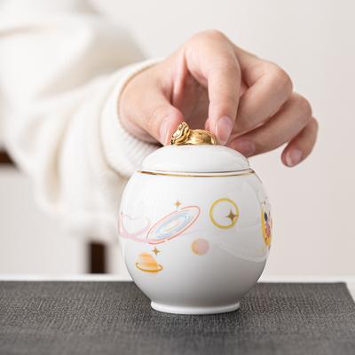 Keramik Haushalt Versiegelter Topf Mini Tragbar Kleine Teekanne Kreativ Feuchtigkeitsdicht Kleiner Aufbewahrungstopf Keramikbehälter Aufbewahrungstopf