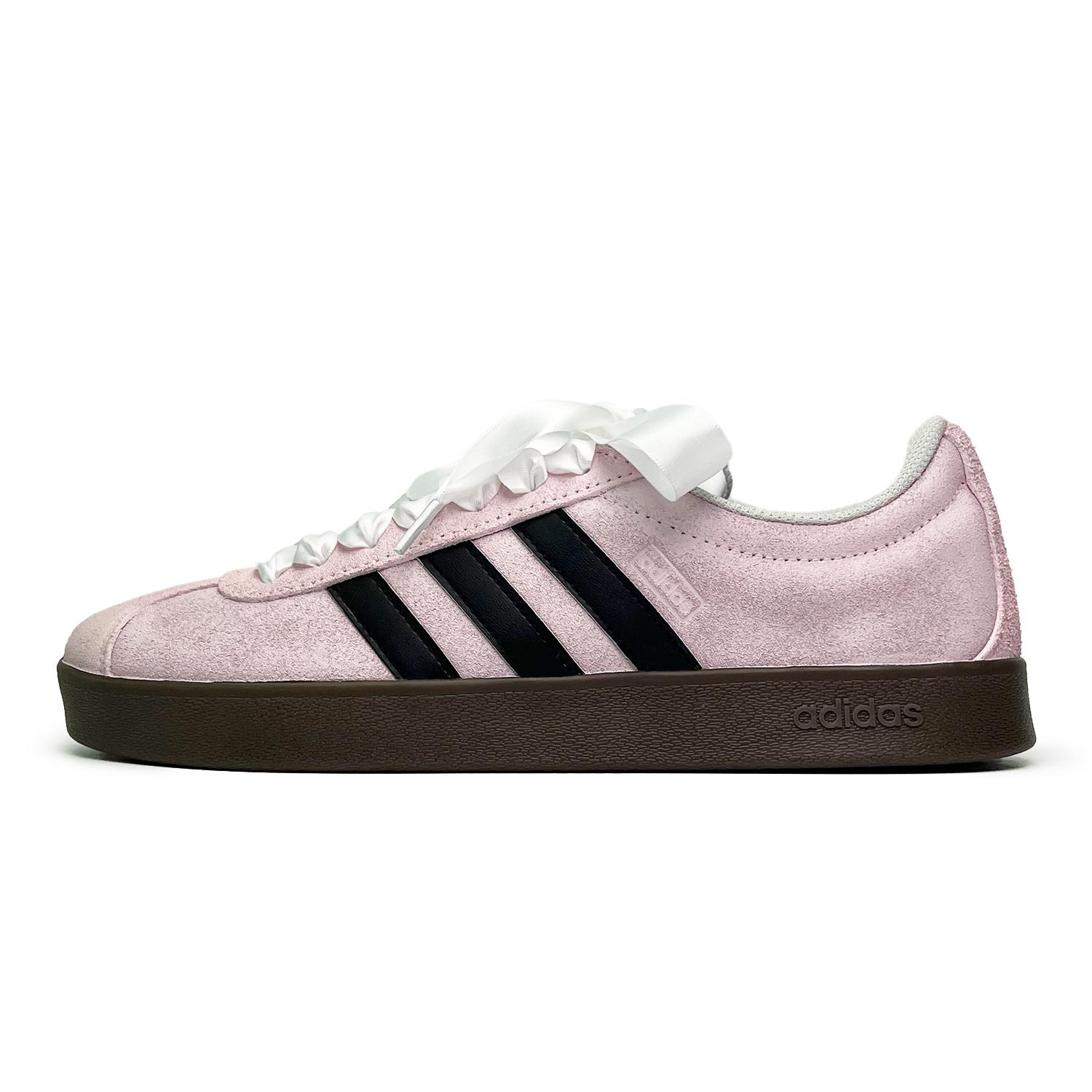 

Adidas Neo Vl Court Butter Strawberry Low top Skateboard Shoes Unisex Pink Black HQ1802(Team285-) 37⅓