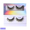 3D 6D Fluffy False Color Eyelashes Natural Full Strip Colored Makeup Cosplay Faux Mink Eyelashes