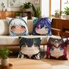 Genshin Impact Q-version Cushion Cover Best Home Office Coffee Pillow Sofa Printing Decoration Room Shop Car Nordic Simplicity