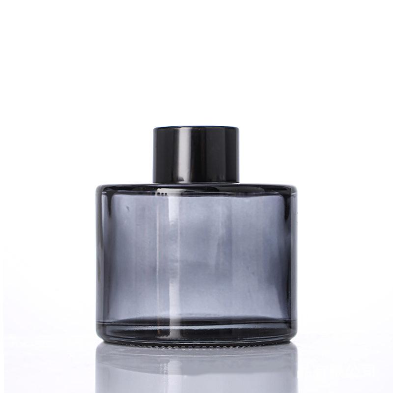 Sticlă de sticlă goală pentru aromaterapie de 150 ml, Sticlă difuzor de parfum cu ratan, Difuzor de parfum, Recipient de sticlă pentru decorul casei