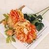 Peony simulation bouquet, indoor home decoration Western rose fake flower Foreign peony