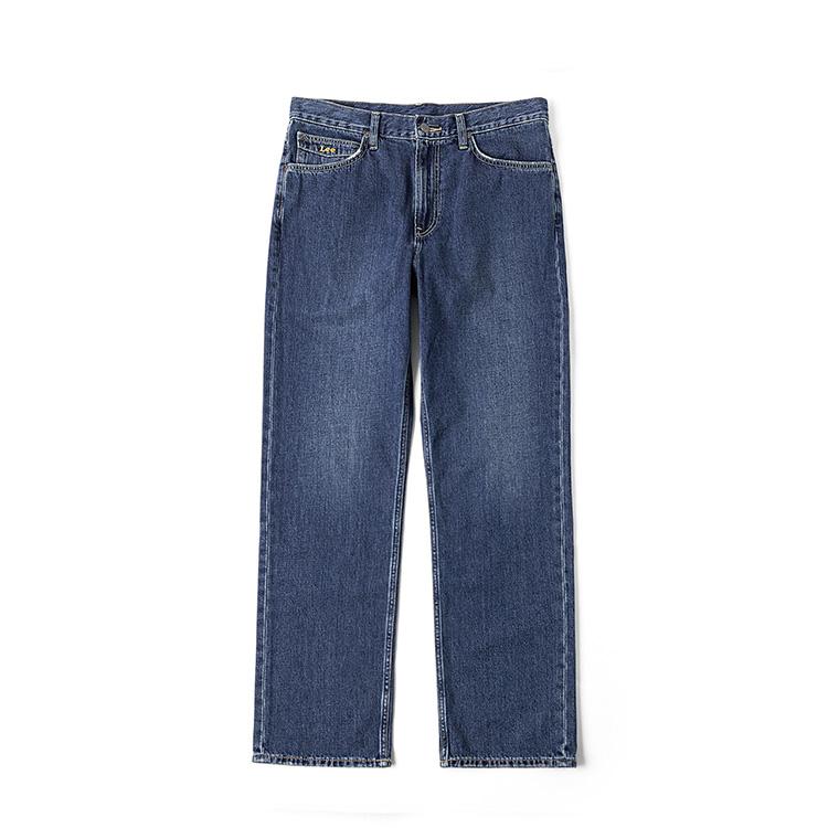 Lee Jeans Men's Dark Blue Moderate Straight Fit Pants LMB251753203487A02983