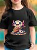 Summer Children's T-shirts Children's Short-sleeved Tops Boy Girls' Tops