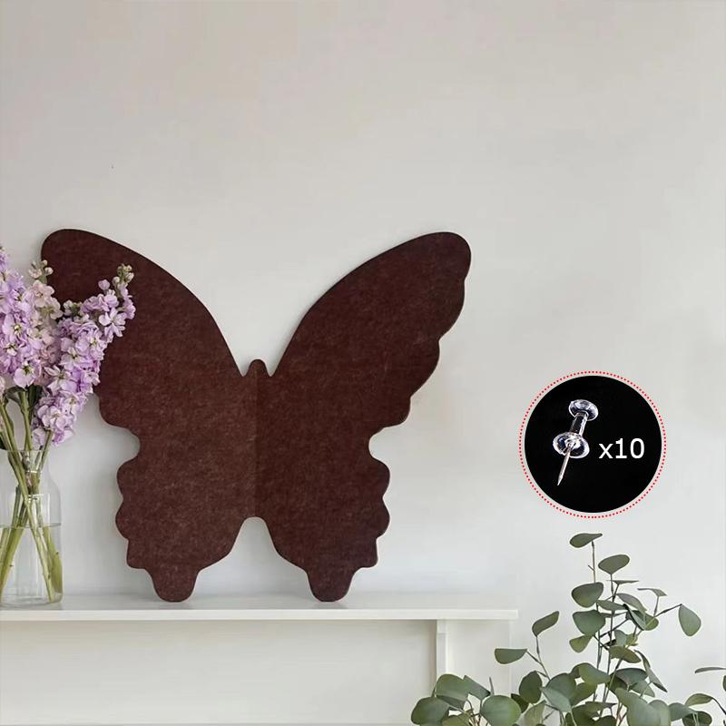 

Украшение дома, фетровая доска с бабочкой, рекламный щит из хвойной древесины, фетровая фотодоска