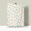 Macaronpolkadot Throw Lightweight 240G Flannel Blanket Soft Skin-Friendly For Summer Cooling