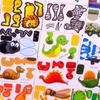 3D Cartoon Jigsaw Puzzles Educational for Boys Girls Smooth Surface Unique Gifts Motor Skills