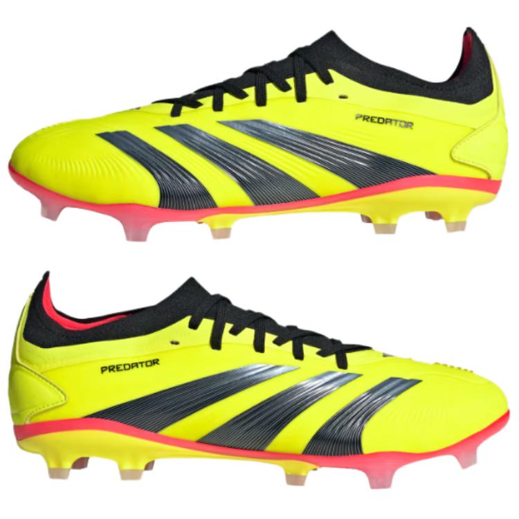 Adidas Predator 24 Pro FG Energy Citrus Pack Unisex Sneaker Gelb Team-Solar-Gelb Core-Schwarz IG7776