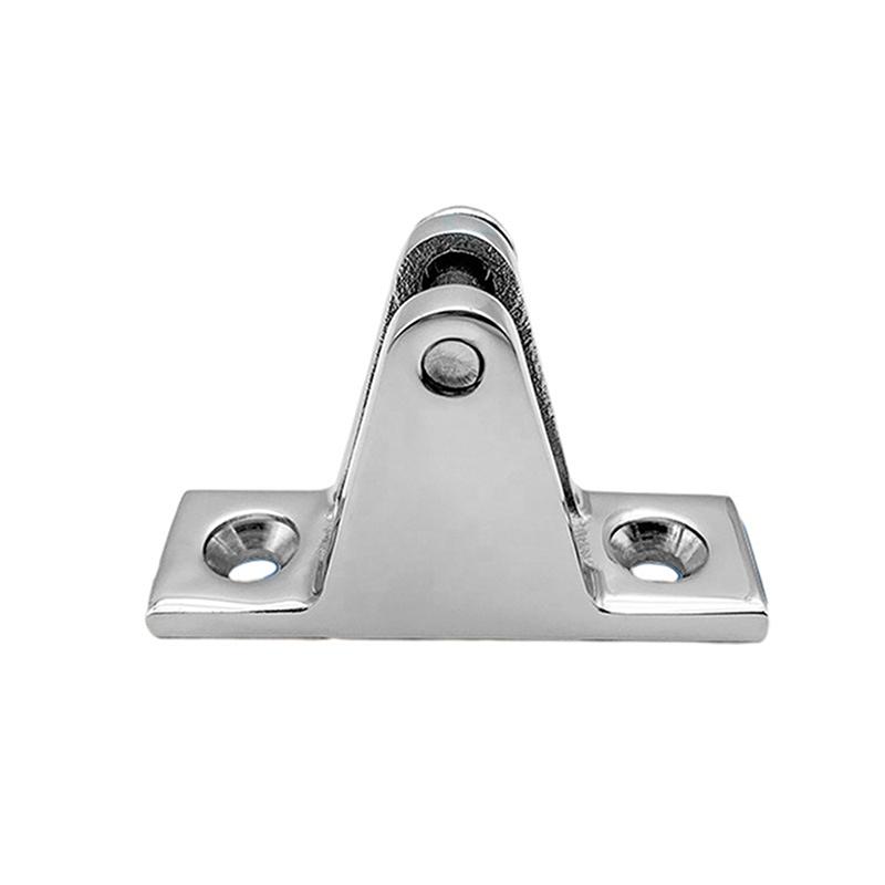 1Pc Boat Bimini Top Fitting Deck Hinge Slide Cap 19-32Mm Pipe Eye End Cap External Eye End Canopy Tube Boat Accessories