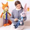 Zootopia Judy Hopps Nick Wilde Plush Toy Cute Cartoon Girl Holiday Doll Gift