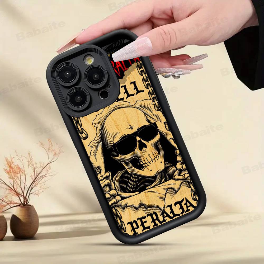P-Powell P-Peralta Telefoonhoesje Voor IPhone 17 16 15 14 13 12 11 Pro Max Plus Mini Geluk Hoesje